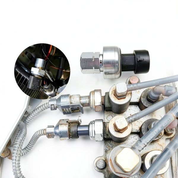 Chevy AC High Pressure Sensor Switch by MUNTICO-7