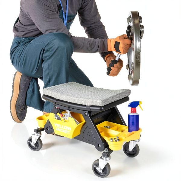 Yellow Jacket Garage Seat Upgrade Stool-1