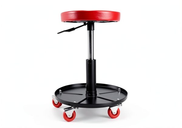 Rolling garage creeper stool BIG RED alloy steel-5