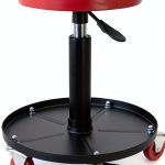 Rolling garage creeper stool BIG RED alloy steel-0
