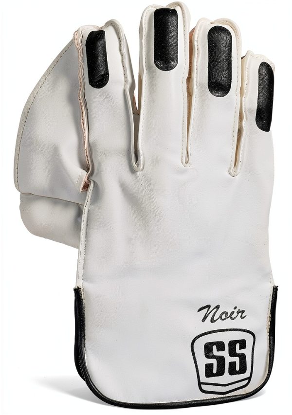 SS Cricket Wicket Keeping Gloves Junior Size Leather-3
