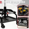FreekyFit Garage Rolling Stool PVC Industrial-4