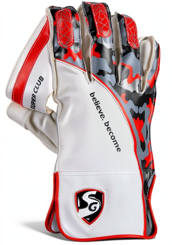 Cricket Wicket Keeping Gloves Sanspareils Greenlands Leather-1