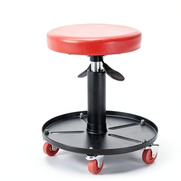 Rolling garage creeper stool BIG RED alloy steel-1
