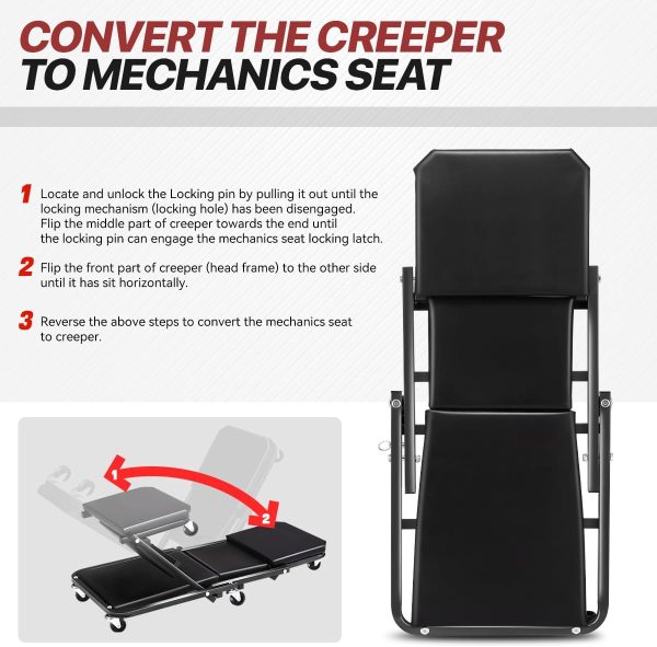 D Solutions Garage Creepers for Automotive-3