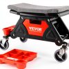 VEVOR Mechanic Stool Black 300 LBS Capacity Garage-0