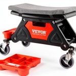 VEVOR Mechanic Stool Black 300 LBS Capacity Garage-0