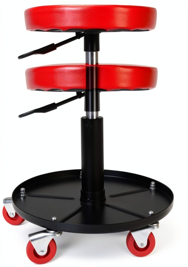 Garage Creeper Stool Torin Pneumatic Rolling Seat-1