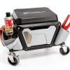 Powerbuilt Grey Rolling Work Seat for Automotive-1