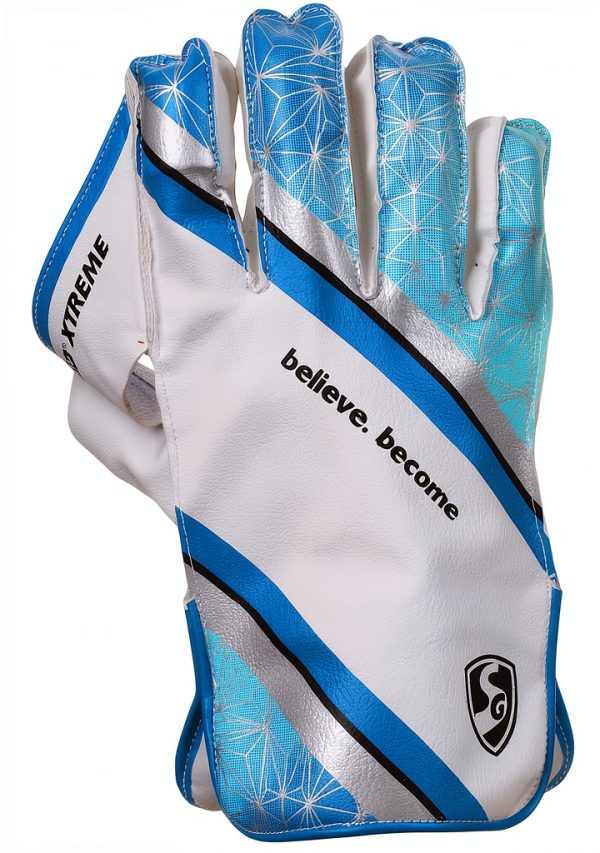 SG RSD Xtreme Cricket Wicket Keeping Gloves Men Leather-1