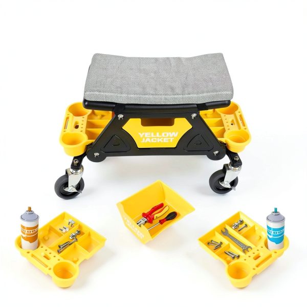 Yellow Jacket Garage Seat Upgrade Stool-5