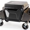 Powerbuilt Grey Rolling Work Seat for Automotive-0