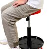 Rolling garage creeper stool BIG RED alloy steel-6