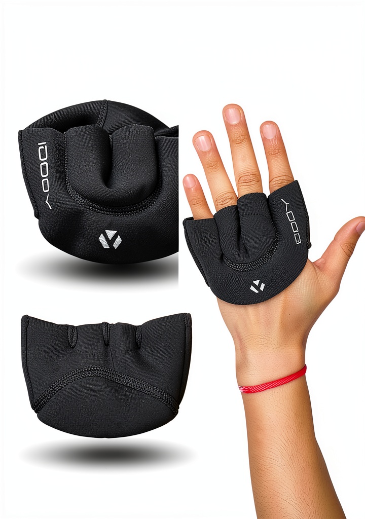 YOOGI Adult Cricket Gloves in action