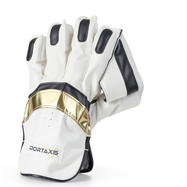 SPORTAXIS Cricket Wicket Keeping Gloves Faux Leather-2