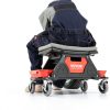 VEVOR Mechanic Stool Black 300 LBS Capacity Garage-6