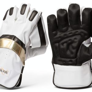 SPORTAXIS Cricket Wicket Keeping Gloves Faux Leather-0