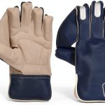 SS Cricket Wicket Keeping Gloves Adult Size Navy Blue-0
