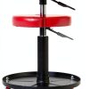 Rolling garage creeper stool BIG RED alloy steel-3