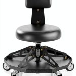 Vyper Industrial Robust Steel Sport Mechanic Seat Black-0