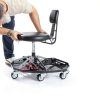 Vyper Industrial Robust Steel Sport Mechanic Seat Black-6