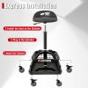 FreekyFit Garage Rolling Stool PVC Industrial-8