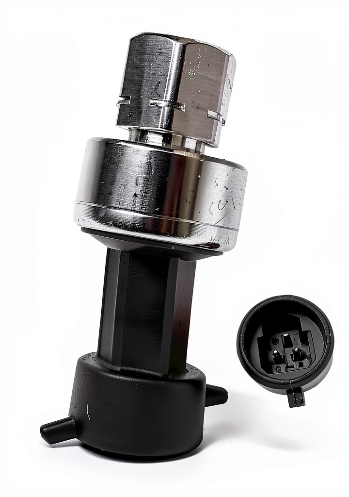DEVMO pressure sensor installed in a GM vehicle under the hood