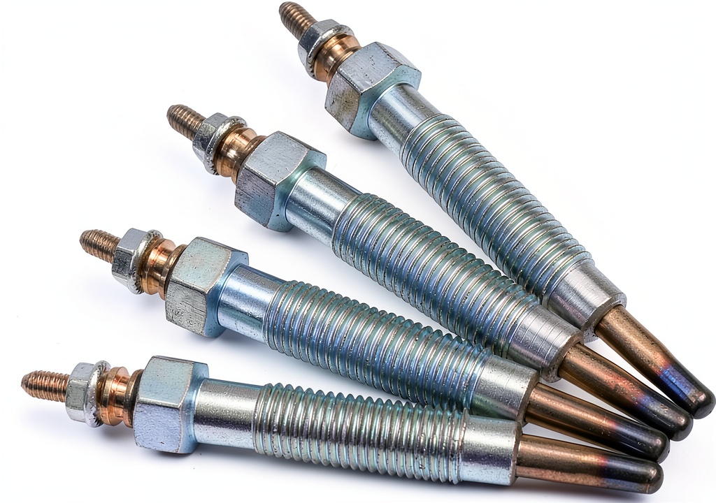 Installing JEENDA copper glow plug in a Kioti tractor engine