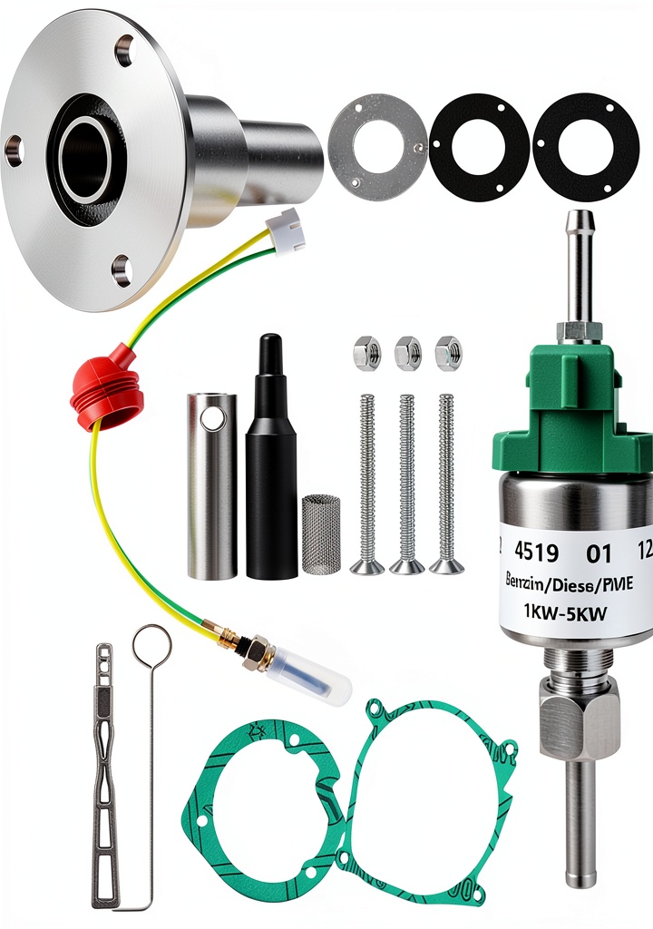 Honoson 12V Fuel Metering Pump Heater Kit components