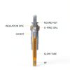 Glow Plug KPALAG Steel Alloy 3PCS Replacement-2
