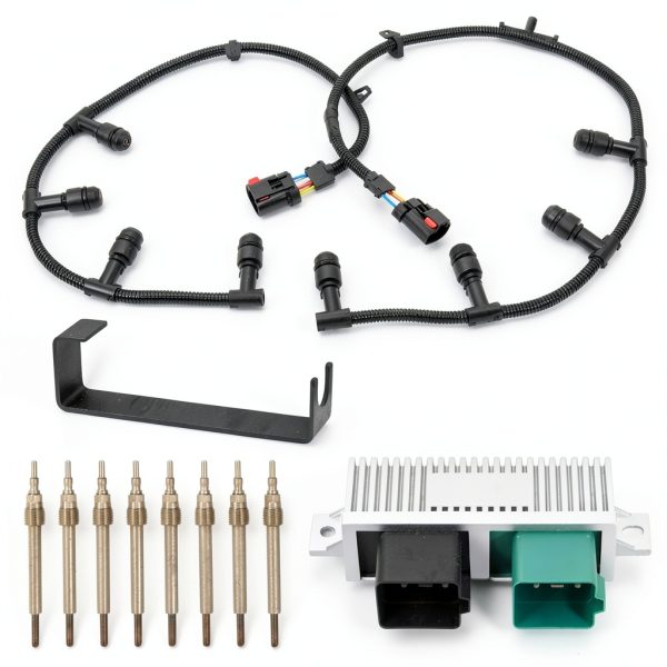 VORGENS Glow Plug Harness Controller for 6.0L Ford Super Duty-0