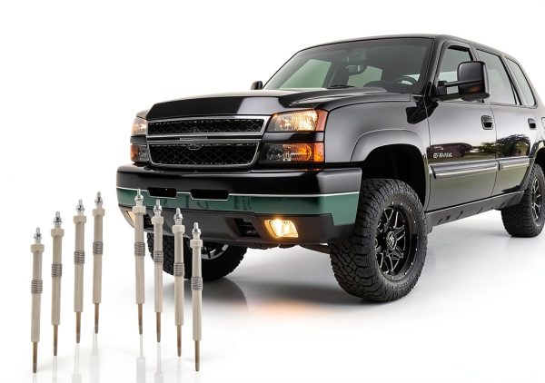 IVONNEY Diesel Glow Plug 12639701 9G Copper Replacement for GM 6.6L V8-3