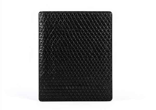 Chair Mat SALLOUS Hard Floor 47x36 Black 3D Hexagram Vinyl Protector-1