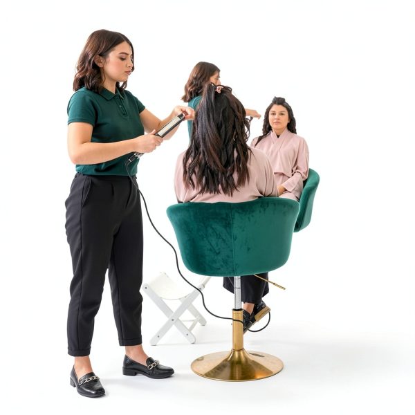 Anti Fatigue Salon Mat AMCOMFY - Anti Slip Black 17x28x0.62 in-1