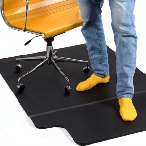 Office Chair Mat Mushyn 2-in-1 Anti-Fatigue Foam for Hardwood 54x36-0