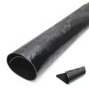 Office Mat 30" x 48" Hardwood Floor 3D Feather Design by KEYDOL Black-5