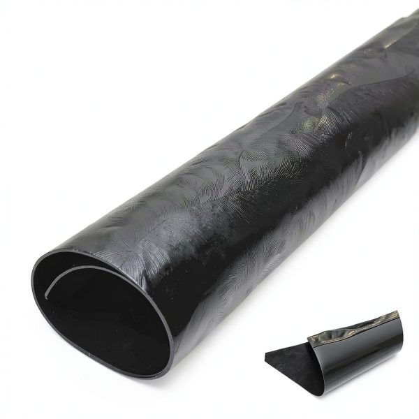 Office Mat 30" x 48" Hardwood Floor 3D Feather Design by KEYDOL Black-5