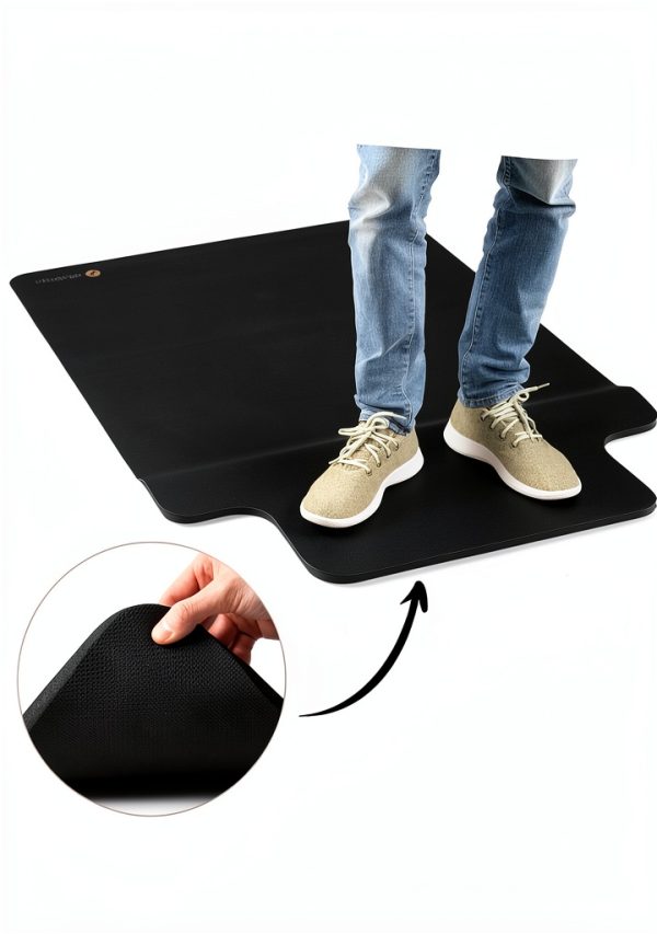 Office Chair Mat Mushyn 2-in-1 Anti-Fatigue Foam for Hardwood 54x36-2