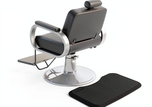 Anti Fatigue Salon Mat AMCOMFY - Anti Slip Black 17x28x0.62 in-0