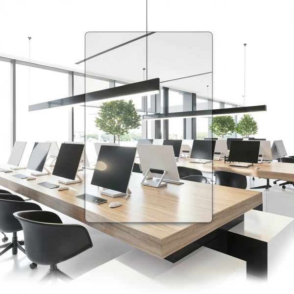 Chair Mat Vicwe 46x72 Clear Hard Floor Protector for Office-6