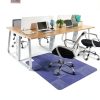 Amyracel Clear Chair Mat for Low Pile Carpet 45" x 53" With Lip-6
