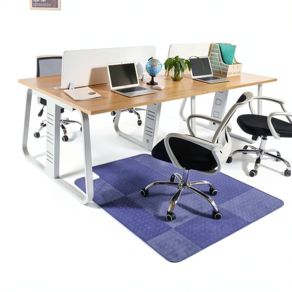 Amyracel Clear Chair Mat for Low Pile Carpet 45" x 53" With Lip-6