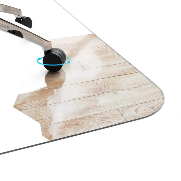 Office Chair Mat Yecaye 36x48 Transparent Hard Floor PVC Protector-5