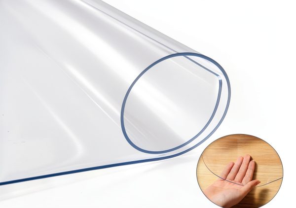Office Chair Mat Yecaye 36x48 Transparent Hard Floor PVC Protector-2