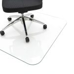 Office Chair Mat Yecaye 36x48 Transparent Hard Floor PVC Protector-0