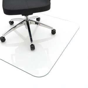 Office Chair Mat Yecaye 36x48 Transparent Hard Floor PVC Protector-0