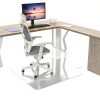 Amyracel Clear Chair Mat for Low Pile Carpet 45" x 53" With Lip-1