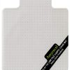 Amyracel Clear Chair Mat for Low Pile Carpet 45" x 53" With Lip-0