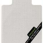 Amyracel Clear Chair Mat for Low Pile Carpet 45" x 53" With Lip-0